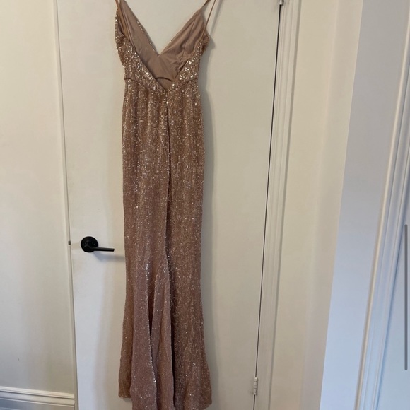Long Sequin Gown - Picture 5 of 6